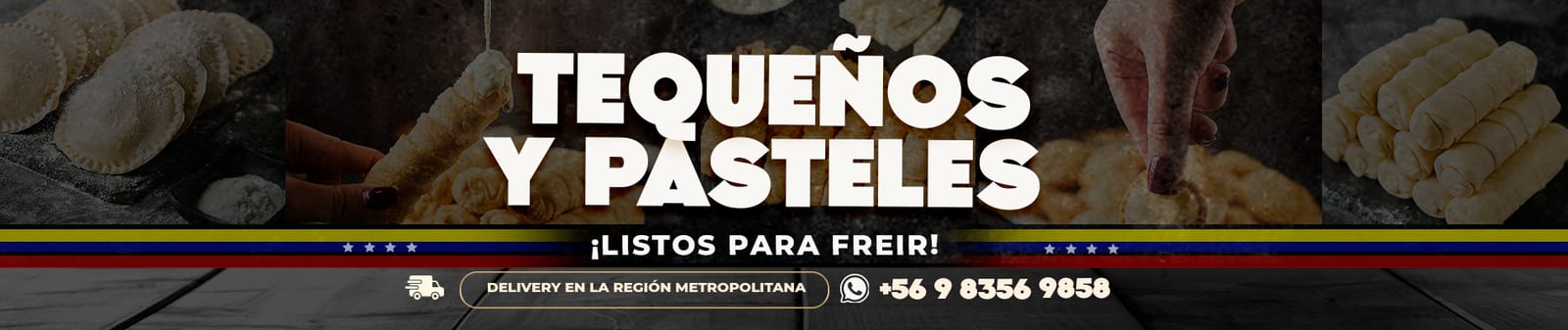 Pasapalos - tequeños y pasteles venezolanos