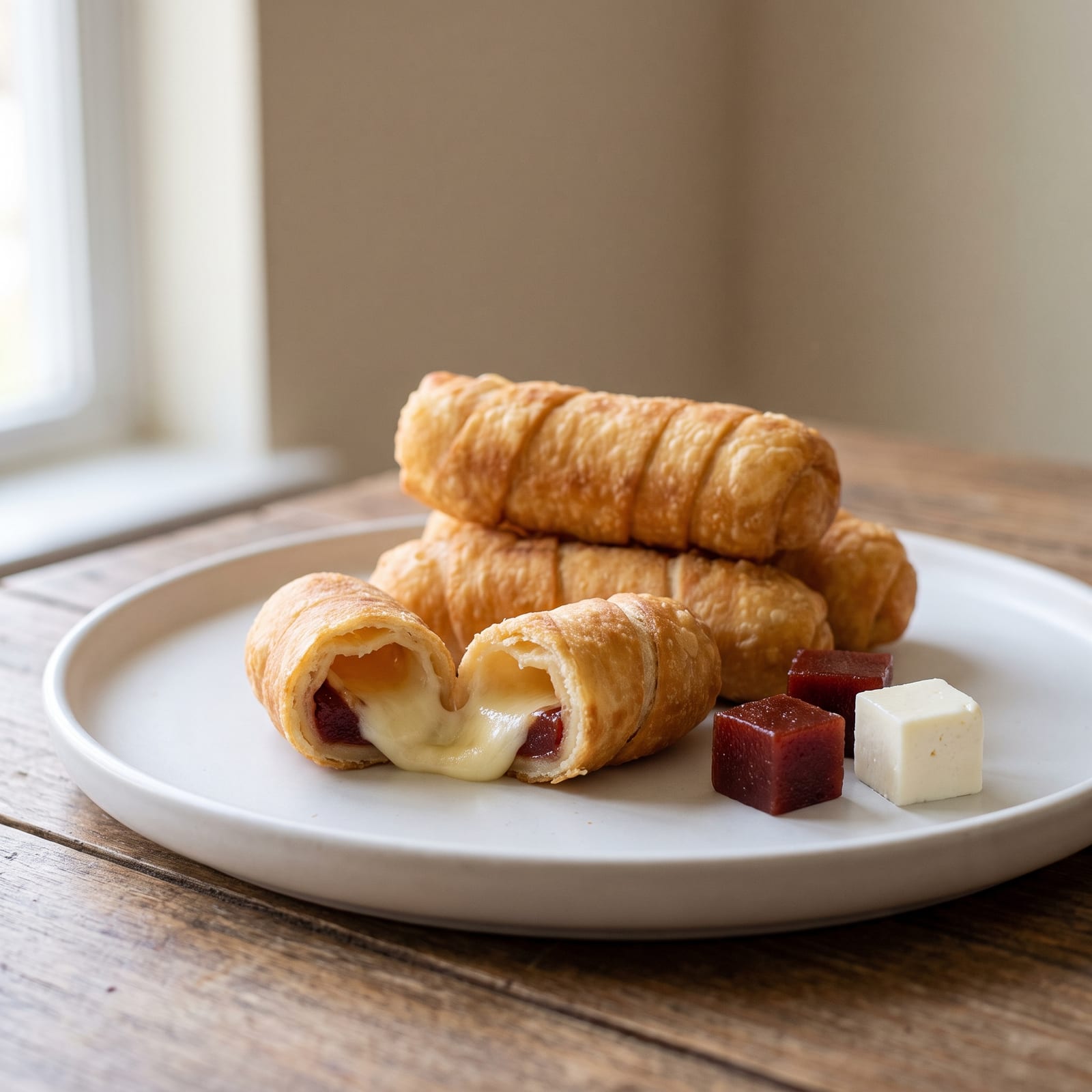 Tequeños de Queso con Guayaba (10 Unidades, crudos)